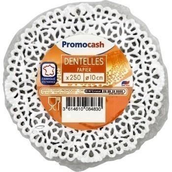 Dentelles papier diam 10 cm x250