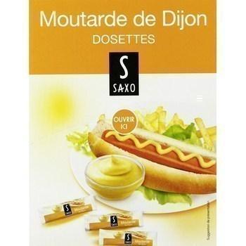 Dosettes de moutarde de dijon 250x4 g