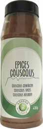 Epices pour couscous 430 g saisse