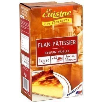 Flan patissier parfum vanille 1 kg environ 44 parts