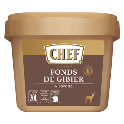 Fonds de gibier deshydratre 500 g chef 2