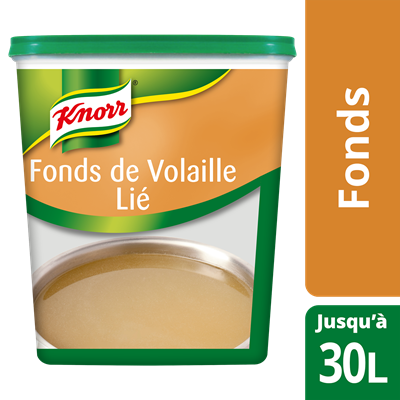 Fonds de volaille deshydrate 750 g jusqu a 30 l knorr