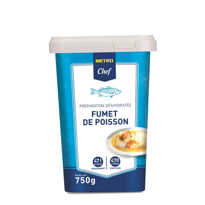 Fumet de poisson 47 l 750 g metro chef 1