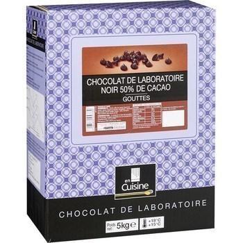 Gouttes chocolat noir 50 de cacao chocolat de laboratoire 5 kg