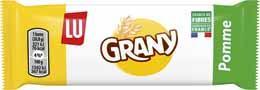 Grany pomme verte barre de cereales 21 g le lot de 20