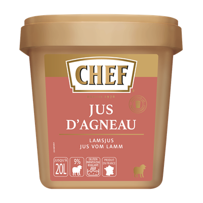 Jus d agneau 600 g chef