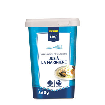 Jus mariniere 12l 660 g metro chef