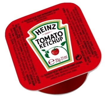 Ketchup 100 x 25 g heinz