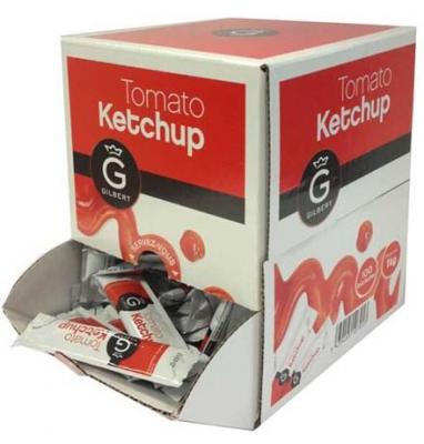 Ketchup en buchettes 100 x 10 g gilbert 