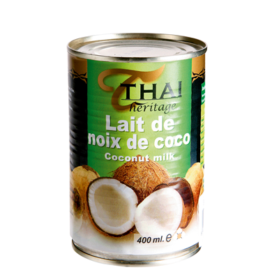 Lait de coco 400 ml thai heritage 1