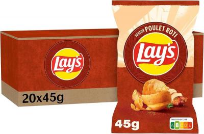 Lay s chips saveur poulet roti 45 g 1