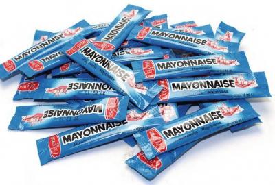 Lot de sticks de mayonnaise 10 g colona