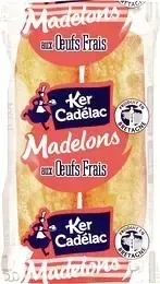 Madelons aux oeufs frais r 2 28 g x 130 ker cadelac 1