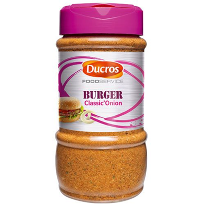 Melange burger classic onion 280 g ducros 1