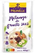 Melange de 3 fruits secs 40 g maitre prunille le lot de 30