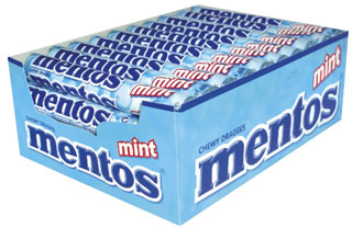 Mentos menthe 40 x 38 g