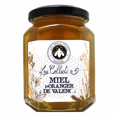 Miel d oranger de valence 375 g les apiculteurs associes