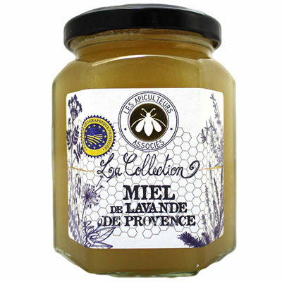 Miel de lavande de provence 375 g les apiculteurs associes