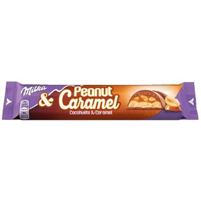 Milka cacahuete caramel 36 x 37 g