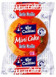 Mini cake aux fruits confits r 1 30 g x 120 ker cadelac