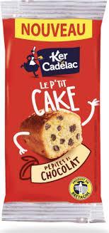 Mini cake pepites chocolat r 1 30 g x 130 ker cadelac