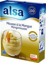 Mousse a la mangue 380 g x 2 8 l 100 rations 