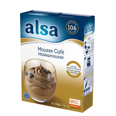 Mousse au cafe 1 kg 106 portions alsa