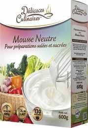 Mousse neutre 600 g 10 4 l dedicaces culinaires