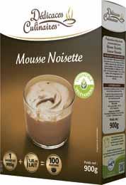 Mousse noisette 900 g 8l 100r dedicaces culinaires