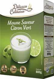 Mousse saveur citron vert 400 g x2 70 88 rations dedicaces culinaires