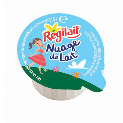 Nuage de lait concentre non sucre en coupelle 300 x 7 5 g regilait