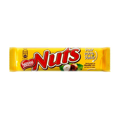 Nuts barre 42 g nestle carton de 24