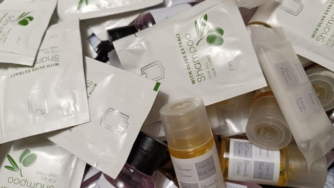 Pack produits d'hygiène et nettoyage petite hôtellerie, gîte et chambres d'hôtes