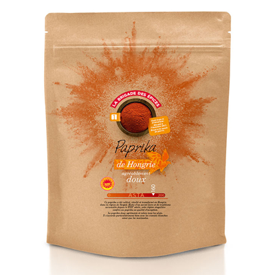 Paprika doux aop sachet 250 g la brigade des epices