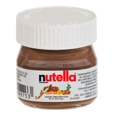 Nutella, petit pot (25 g)  La Belle Vie : Courses en Ligne - Livraison à  Domicile