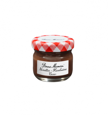 Pate tartiner noisettes cacao 25 g bonne maman