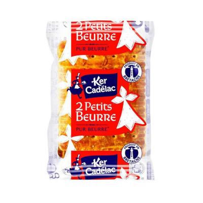 Petit beurre en etui 20 g ker lot de 2 biscuits ker cadelac