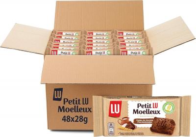 Petit lu moelleux pepites chocolat 28 g x48 1