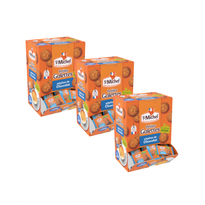 Petites galettes pepites de chocolat x200 gros volume x 3 cartons