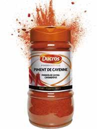 Piment de cayenne fort moulu 215 g ducros