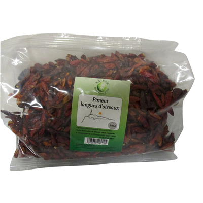 Piment langue d oiseau sachet 500 g saisse et fils