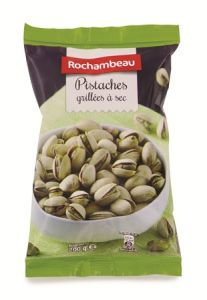 Pistaches grillees a sec 3 x 200 g rochambeau