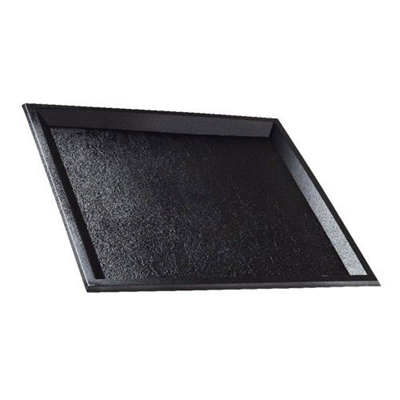 Plateau plastique imitation ardoise solia 24 x 24 cm vendu par 10 