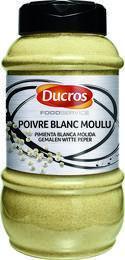 Poivre blanc moulu 425 g ducros