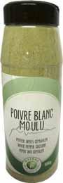 Poivre blanc moulu 500 g saisse