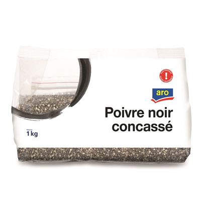 Poivre noir concasse aro 1 kg aro 1