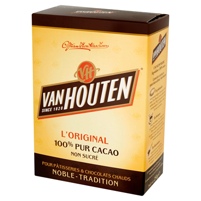 Poudre de cacao non sucré 250 g Van Houten