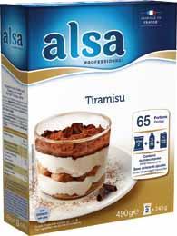 Prep creme tiramisu sans gluten 490 g 65 rations alsa