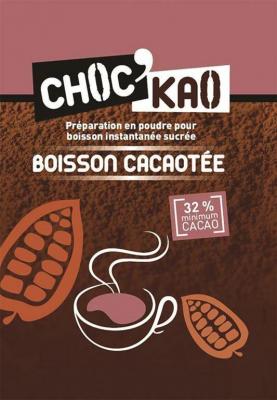 Preparation en poudre pour boisson instantanee sucree 32 cacao 20 g