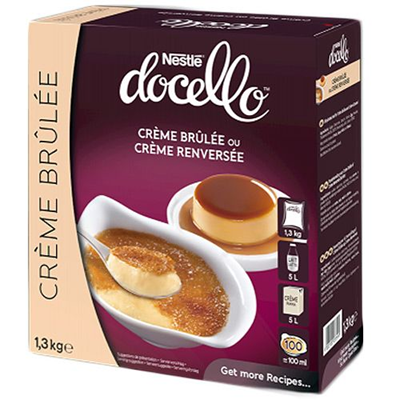 Preparation pour creme brulee ou renversee 1 3 kg nestle